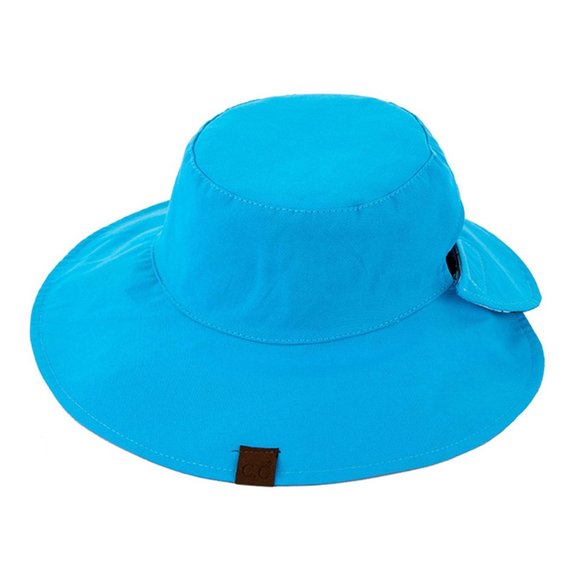 Reversible Ponytail Bucket Hat | Poshmark